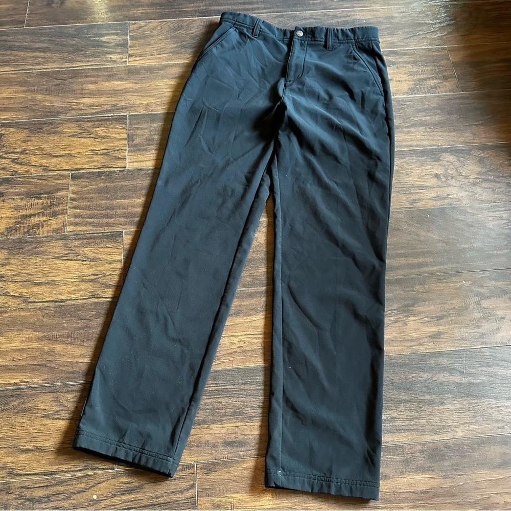 Adidas Black Straight Leg Golf Pants